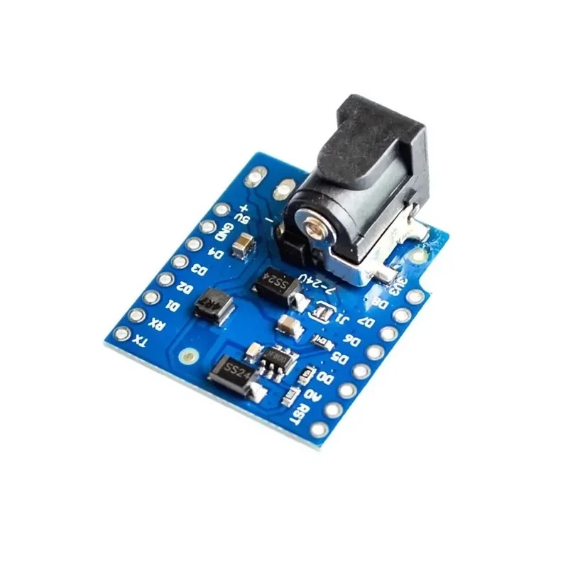 Wemos D1 Mini - وحدة شاشة إمداد الطاقة DC Power