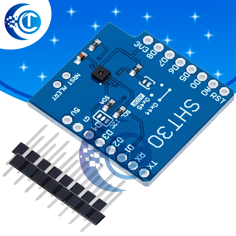 Wemos D1 Mini - 1 قطعة SHT30 درع I2C وحدة