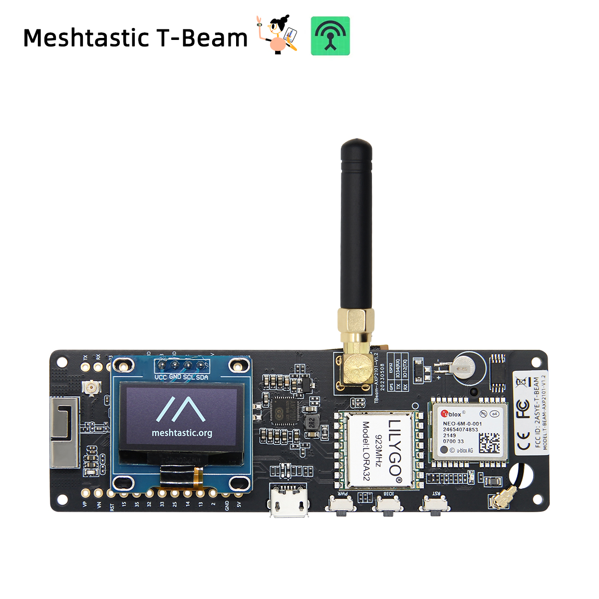 Ttgo Tdisplay - LILYGO® TTGO Meshtastic T-Beam لوحة تطوير