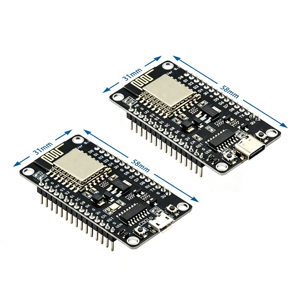 لوحة تطوير إنترنت واي فاي ESP8 - مراجعة Nodemcuv2 وسعره