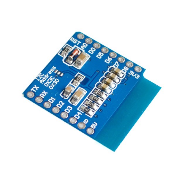 شاشة عرض OLED LED LCD مقاس 0.6 - مراجعة Wemos D1 Mini وسعره