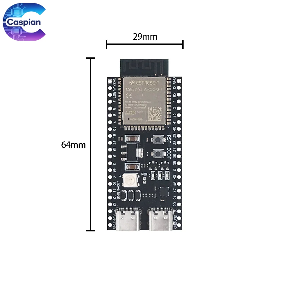 10 قطع من لوحة ESP32-S3-DevKit - مراجعة Esp32 S3 Devkitc 1 وسعره