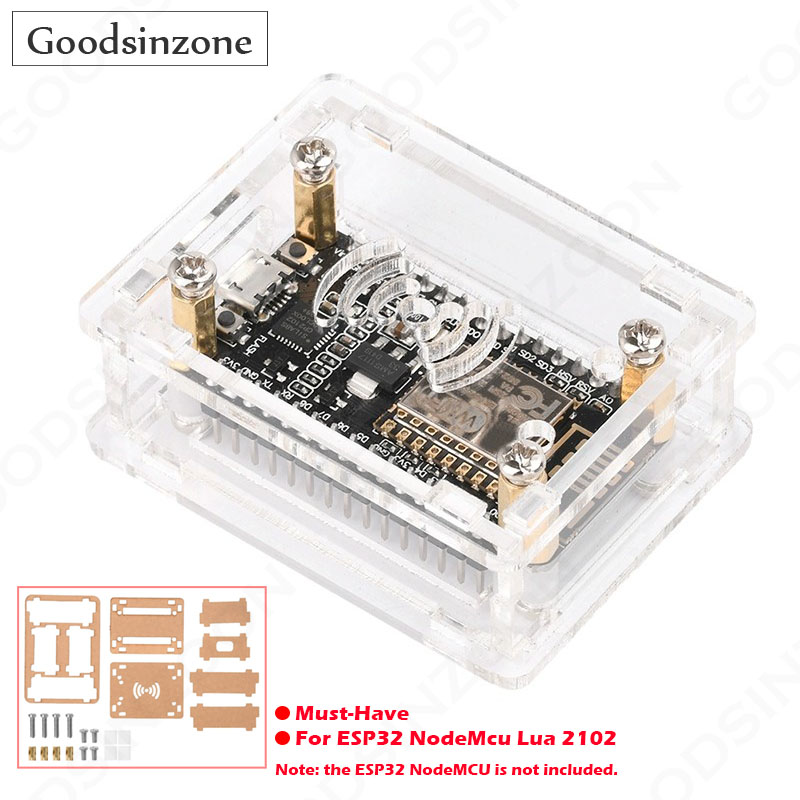 طقم علبة أكريليك لـ ESP32 Node - مراجعة Nodemcuv2 وسعره
