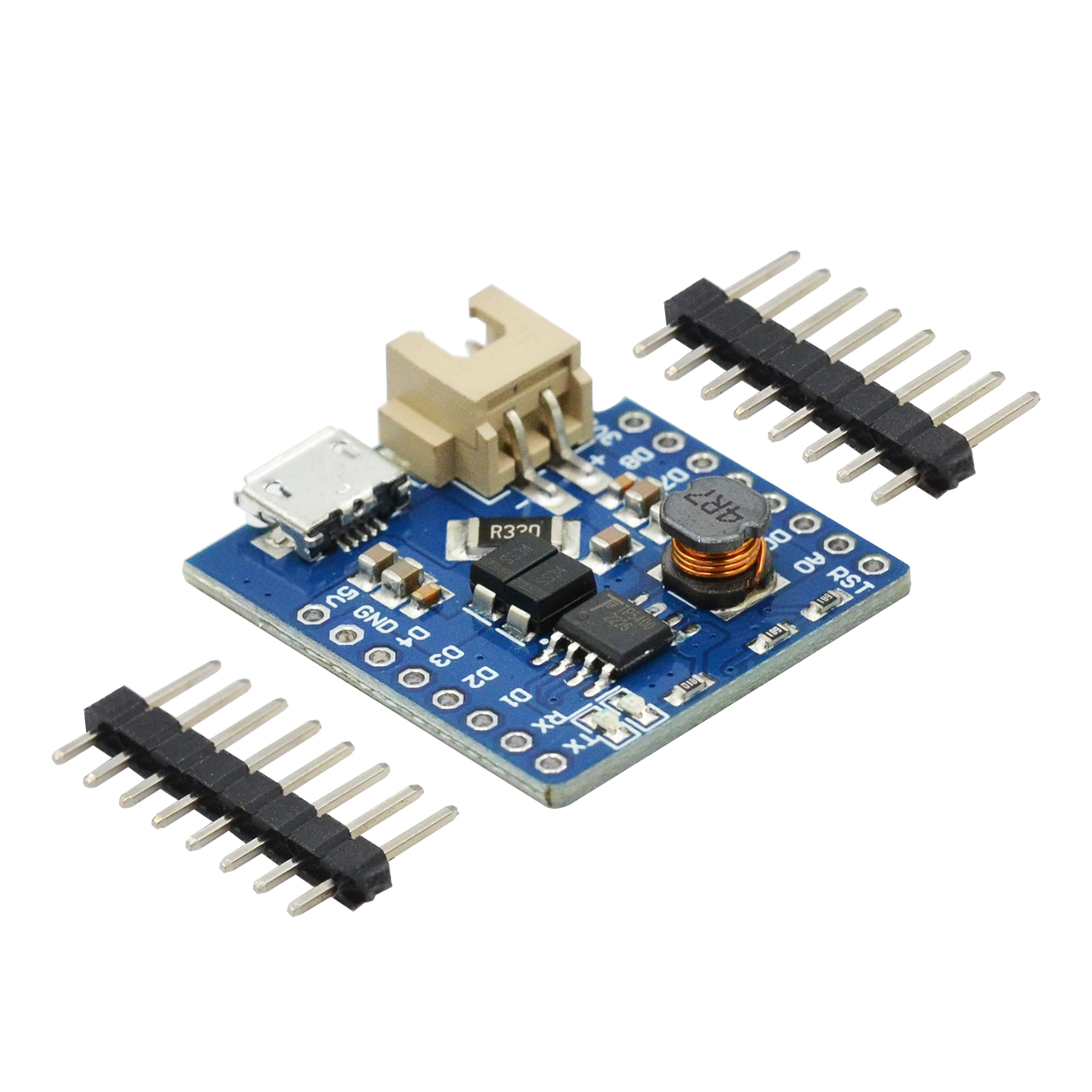 درع البطارية لشحن وتعزيز بطاري - مراجعة Wemos D1 Mini وسعره